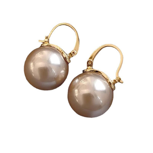 Minimalist Imitation Pearl Drop Earrings