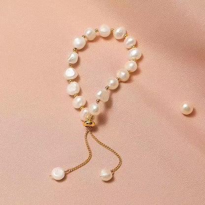 Baroque Pearl Adjustable Bracelet for Women